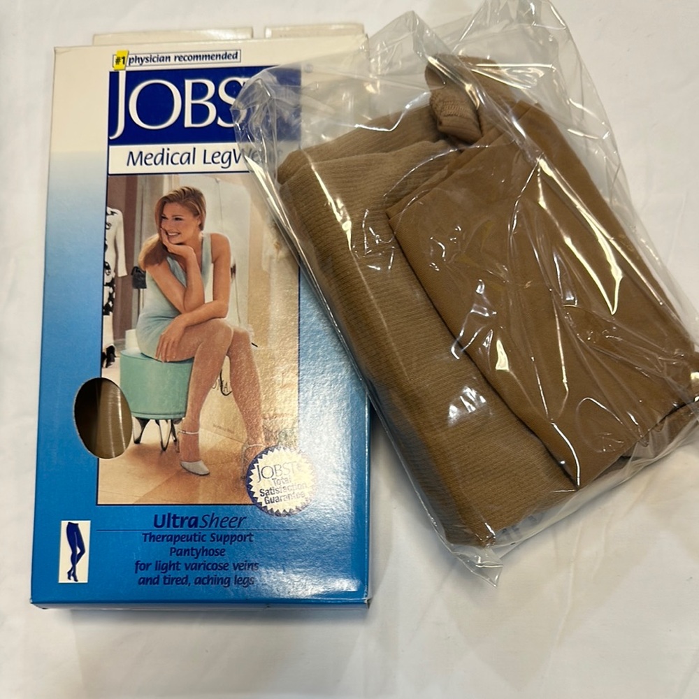 Women's Jobst silky beige Medical Legwear pantyhose